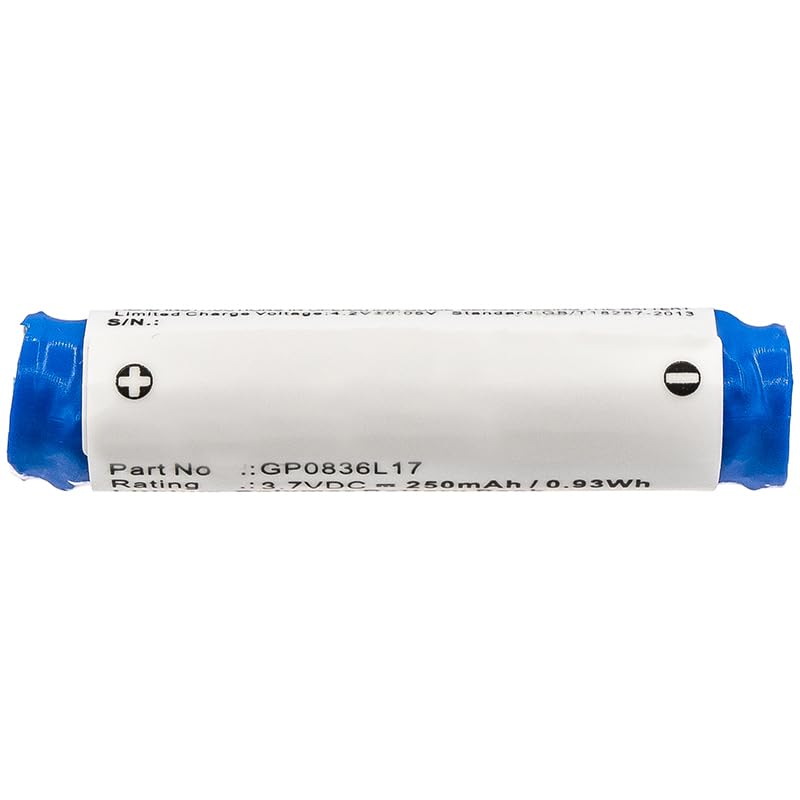 Synergy Digital Replacement Battery for Sony GP0836L17 Headset - 3.7V Li-Polymer 250mAh - Perfect for Sony Wireless Headsets, Gaming & Office Use