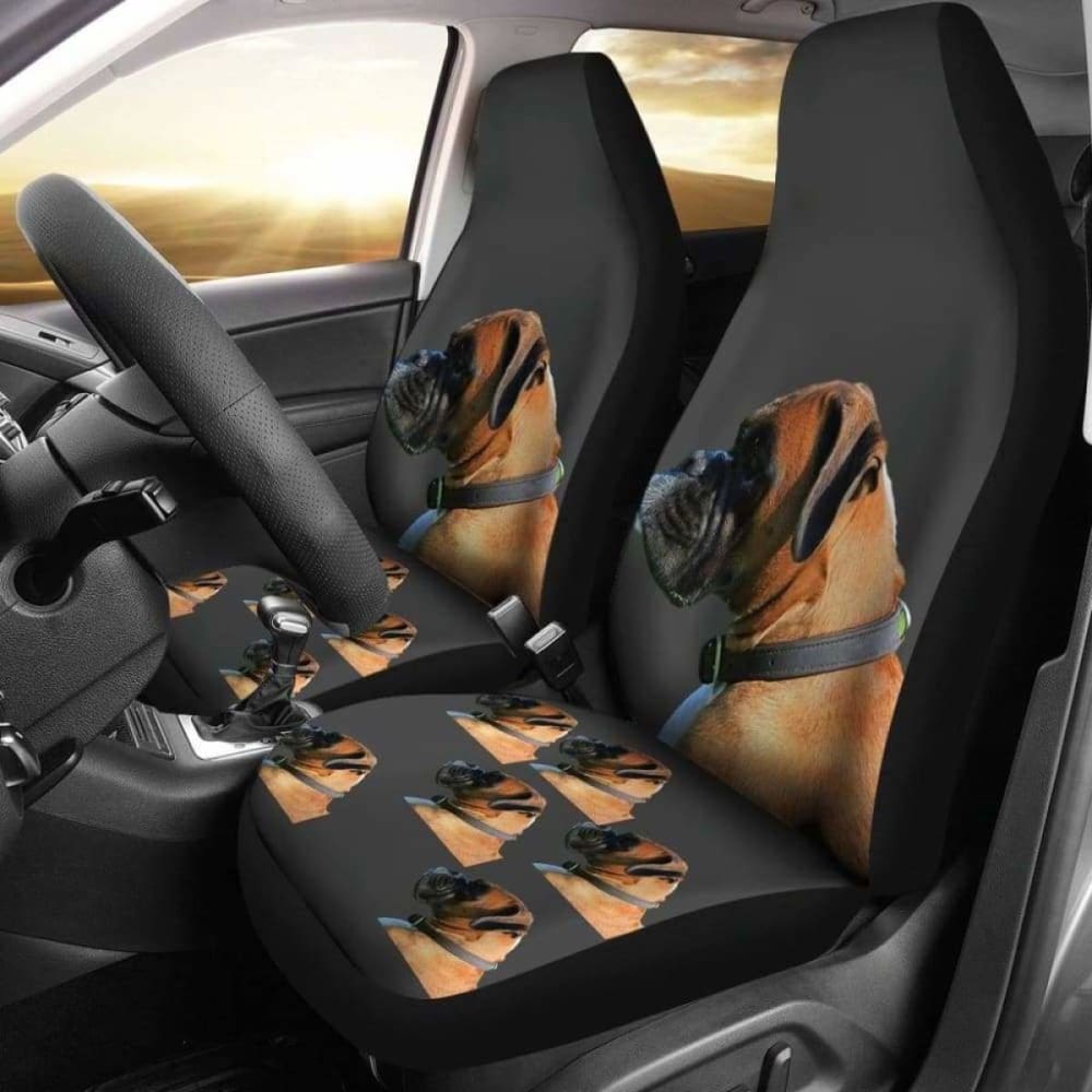 Premium Boxer Car Seat Cover - Universal Fit for Dogs & Pets - Waterproof & Nonslip Protection - Ideal for Travel, Commuting & Outdoor Adventures
