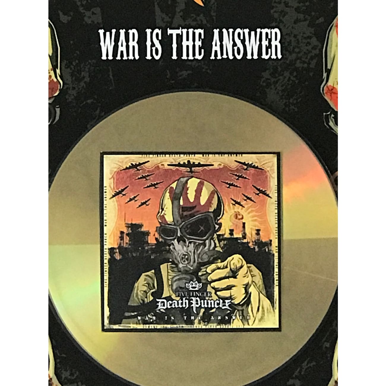 Five Finger Death Punch The Way Of The Fist & War Is The Answer RIAA Gold Award Certified Albums - Heavy Metal Music for Workout, Gym & Rock Fans Collection
