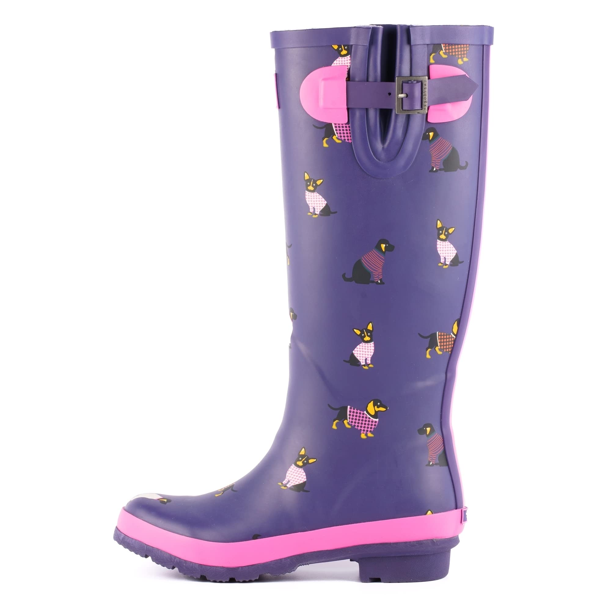 **Women's Fashion Wellington Boots - Waterproof Rain Boots for Women - Stylish & Comfortable Outdoor Boots for Gardening, Hiking & Rainy Days**