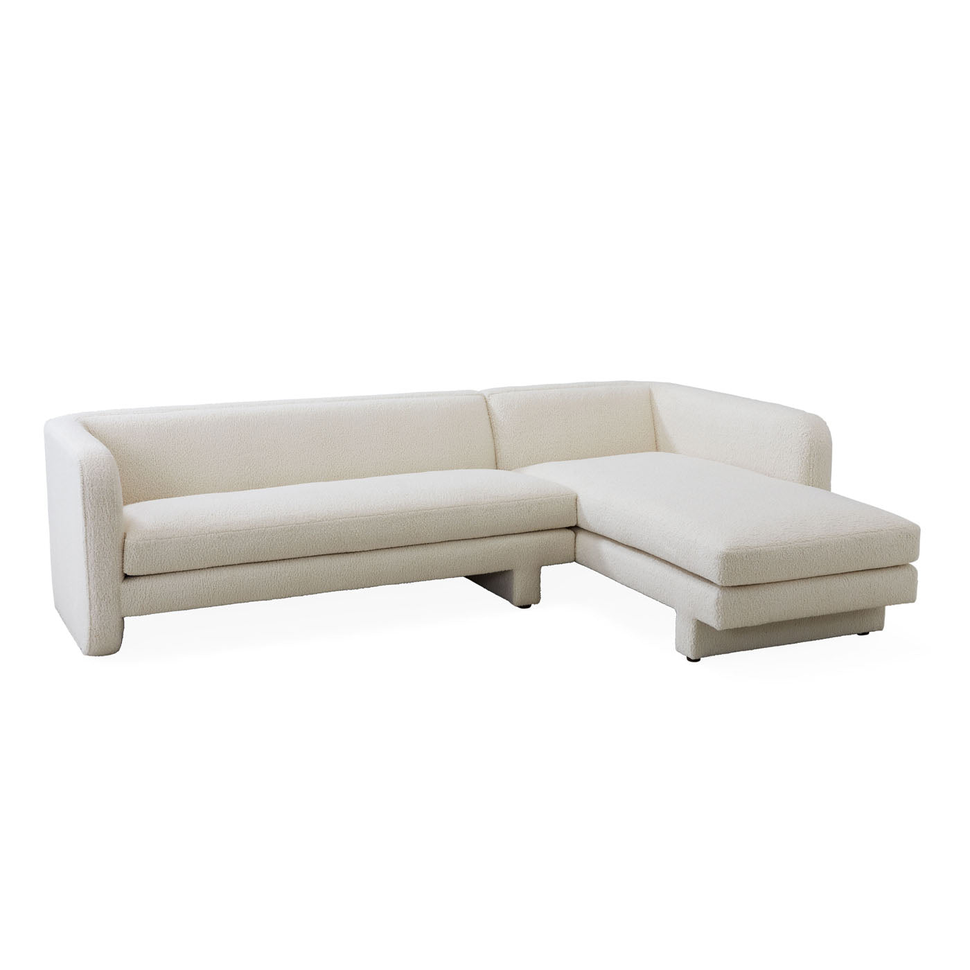 Modern Sunset Sectional Sofa with Right Arm Facing - Comfortable L-Shaped Couch for Living Room, Family Room & Home Theater - Perfect for Relaxing, Entertaining & Movie Nights