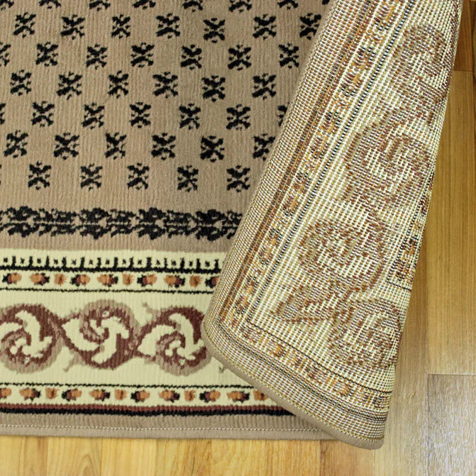 Longfield Floral Oriental Traditional Formal Indoor Area Rug - Elegant Home Decor for Living Room, Bedroom & Dining Room