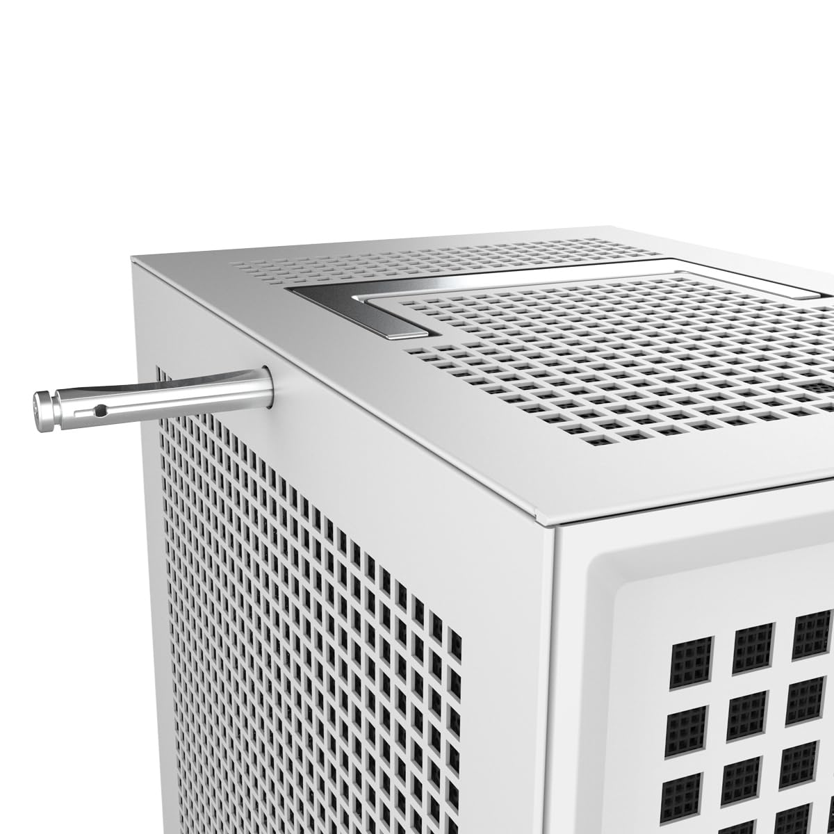 HYTE Revolt 3 Premium ITX Small Form Factor Gaming PC Case - Compact Metal Chassis for High-Performance Builds, Sleek White Design - Perfect for Esports, Streaming & Home Office Setups