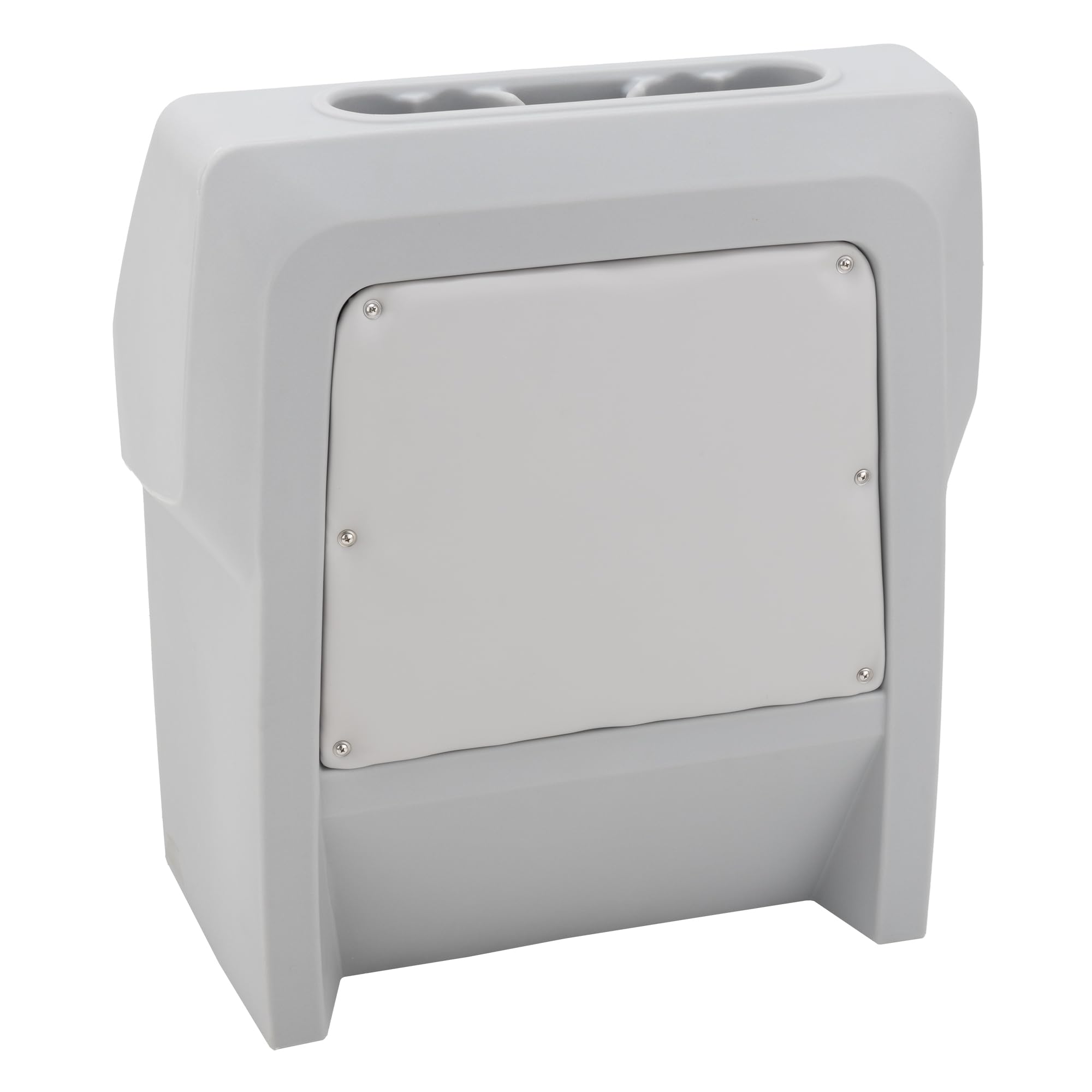 Premium Pontoon Boat Console by DeckMate® - White | Durable Marine-Grade Construction for Smooth Sailing | Perfect for Fishing, Leisure Cruising & Water Sports