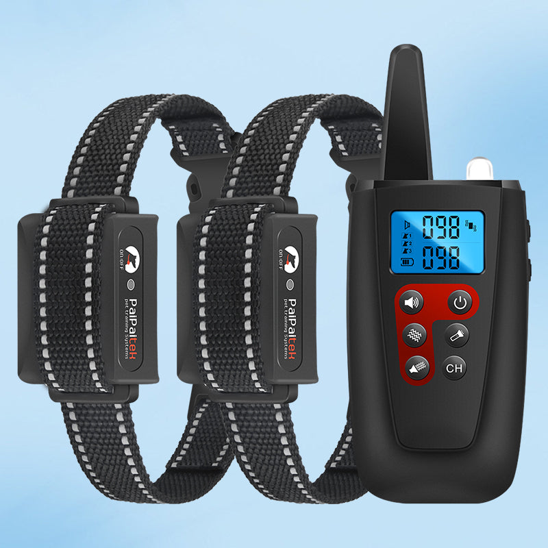 PD 526V Remote Training Collar for Dogs - No Shock, Vibration & Beep Modes - Waterproof & Long Range - Perfect for Obedience Training & Behavior Correction