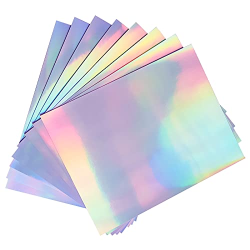 50 Sheets holographic rainbow