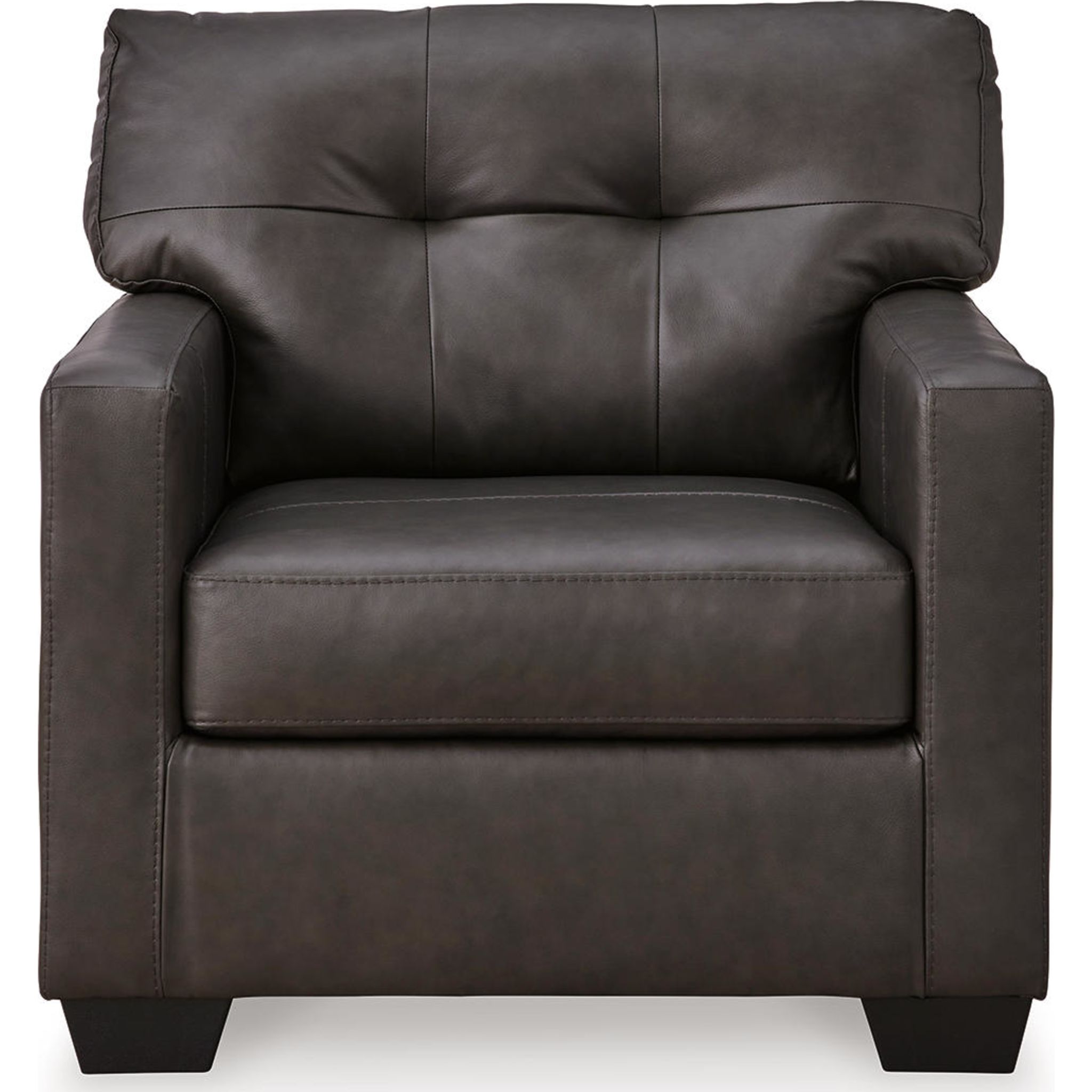Belziani Oversized Chair and a Half - Storm Gray Upholstered Accent Chair for Living Room, Bedroom, or Office - Perfect for Lounging, Reading, and Relaxing