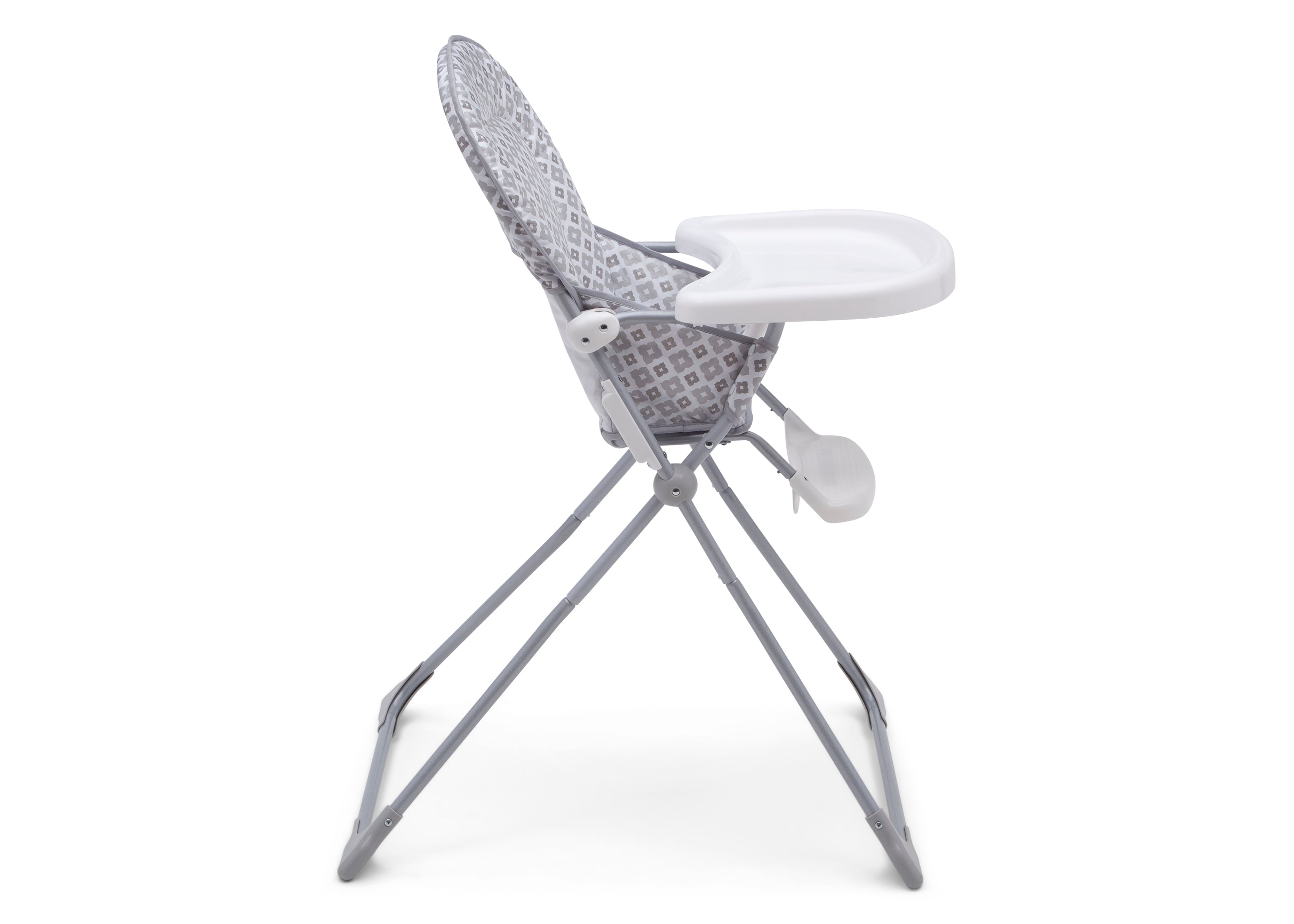 EZ Fold High Chair - Portable Baby Feeding Chair with Adjustable Height & Easy Storage - Perfect for Home, Travel & Restaurants