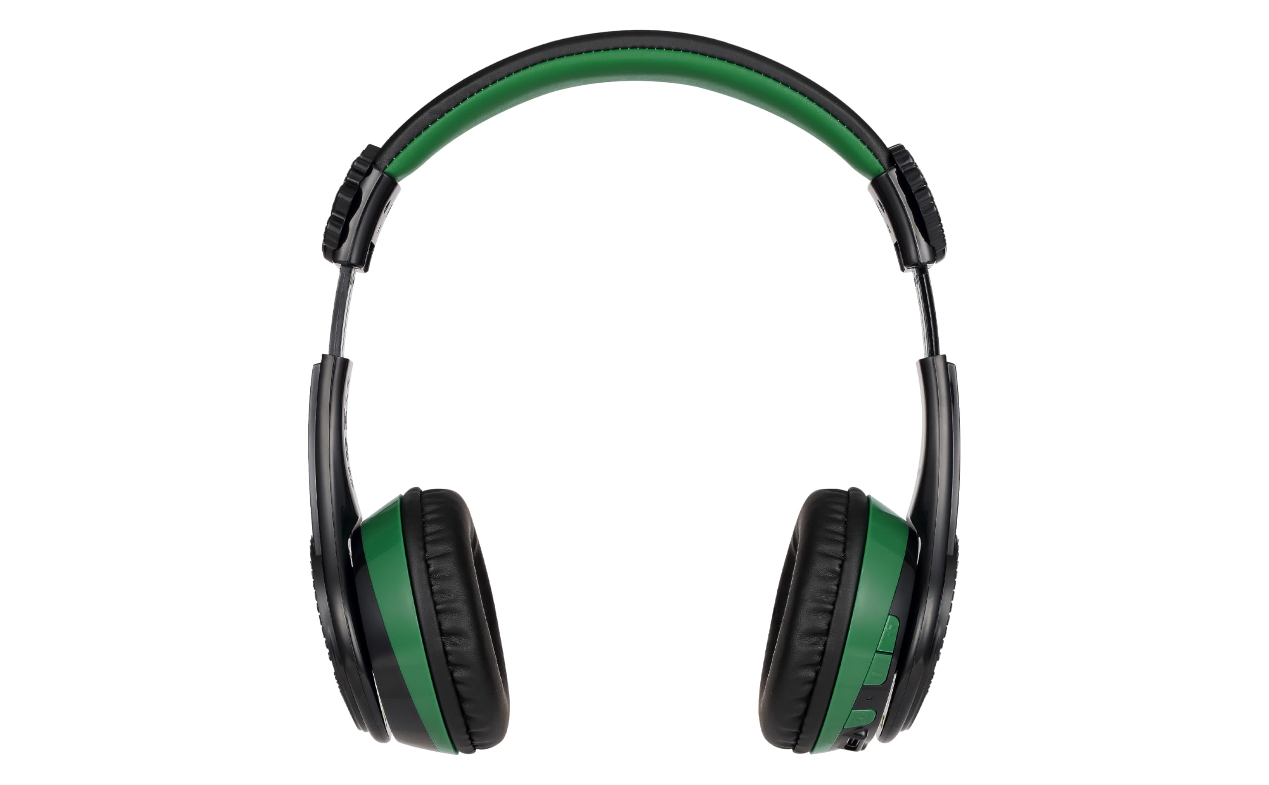 eKids Wicked Elphaba Bluetooth Wireless Headphones with Built-in Mic & AUX Cable - Volume Limited Foldable Kids Headphones for School, Home, Travel | Perfect for Online Classes, Gaming & Music Listening