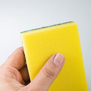 **Dual-Sided Heavy Duty Kitchen Sponges - 40 Pack Non-Scratch Cleaning Scrub Sponges for Dishes, Household, Bathroom & Car Wash - Multicolor | Perfect for Deep Cleaning & Stain Removal**