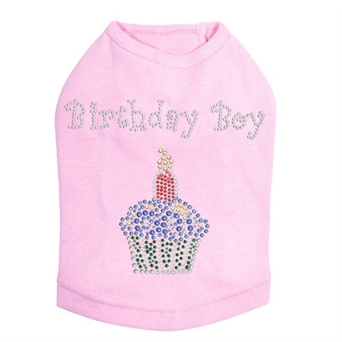 Birthday Boy Rhinestone Tank Top for Men - Sparkling Party Outfit in Multiple Colors - Perfect for Birthday Celebrations, Bachelorette Parties & Festive Events