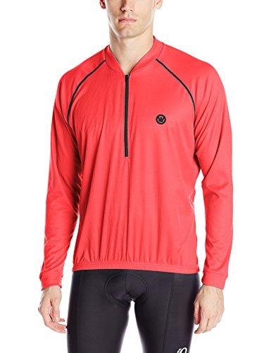 CANARI Men's Solar Flare Cycling Jersey - Breathable Moisture-Wicking Bike Shirt for Road & Mountain Biking - Perfect for Outdoor Sports & Training