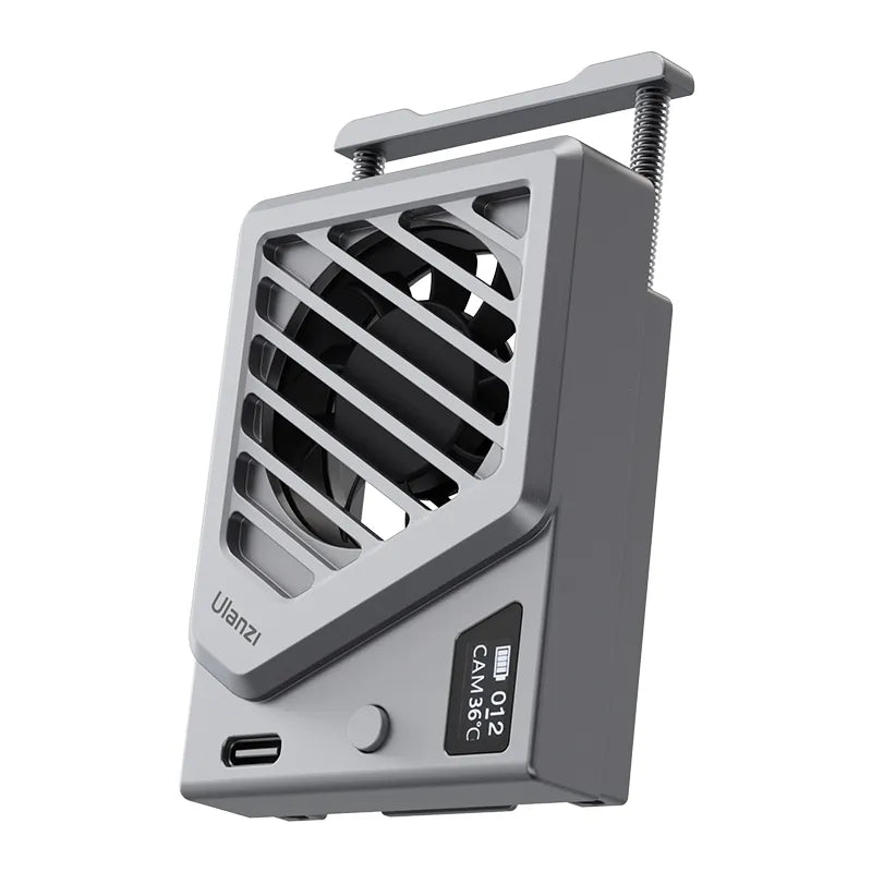 Ulanzi Upgraded Camera Cooling Fan for Sony Canon FUJIFILM Nikon DSLR - Professional Photography Gear for Outdoor Shooting & Video Recording