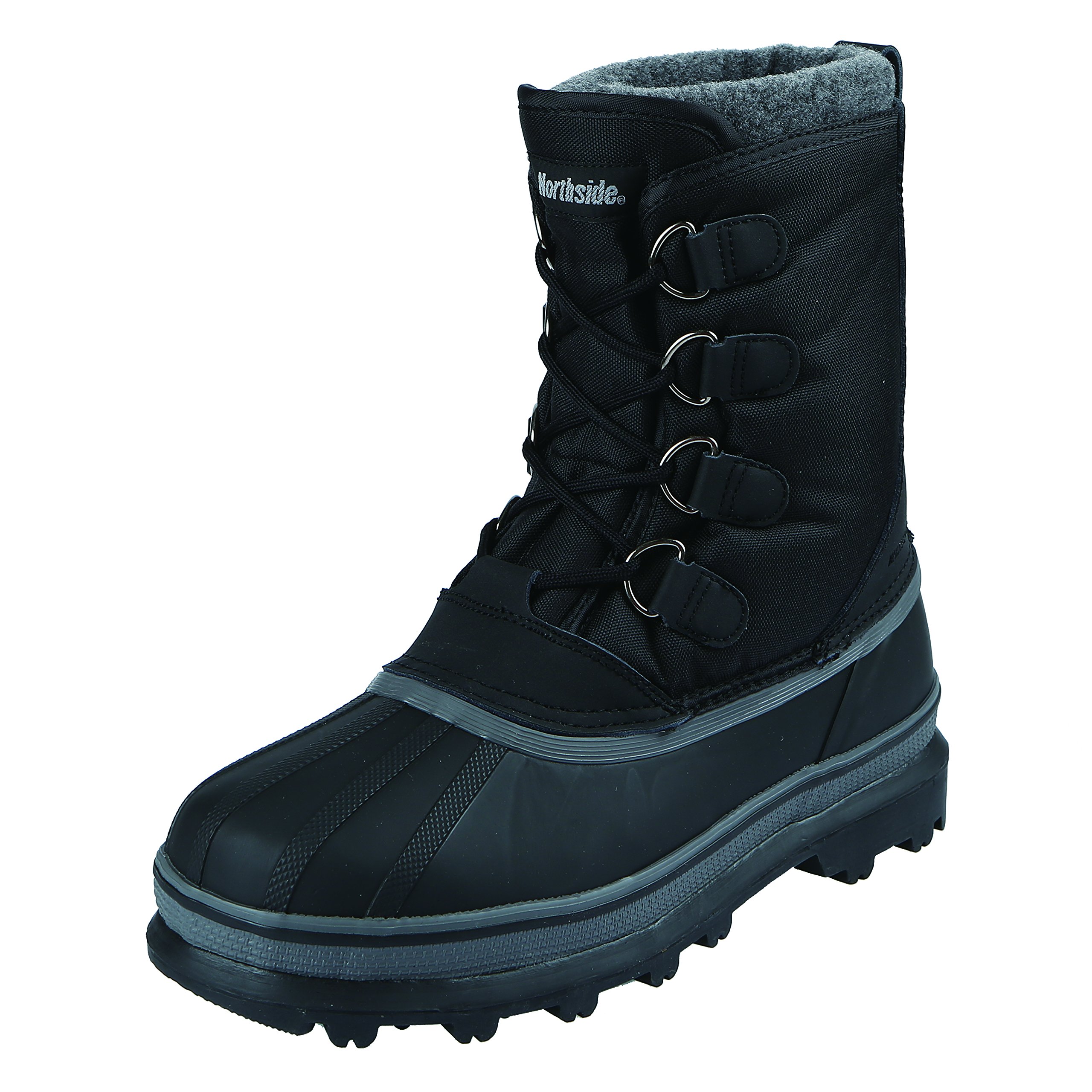 Northside Men's Back Country Snow Boot - Waterproof Winter Boots for Hiking & Outdoor Adventures - Ideal for Snow, Ice & Cold Weather Activities