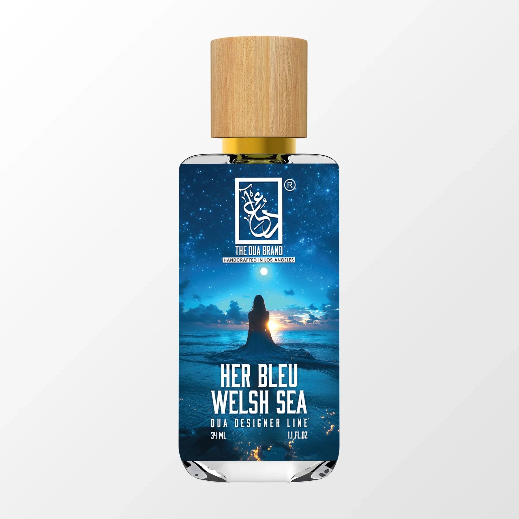 Her Bleu Welsh Sea Salt Scrub - Exfoliating & Moisturizing Body Scrub with Natural Minerals for Soft, Smooth Skin | Spa Quality Skincare Gift for Women, Perfect for Relaxing Bath & Self Care Routine