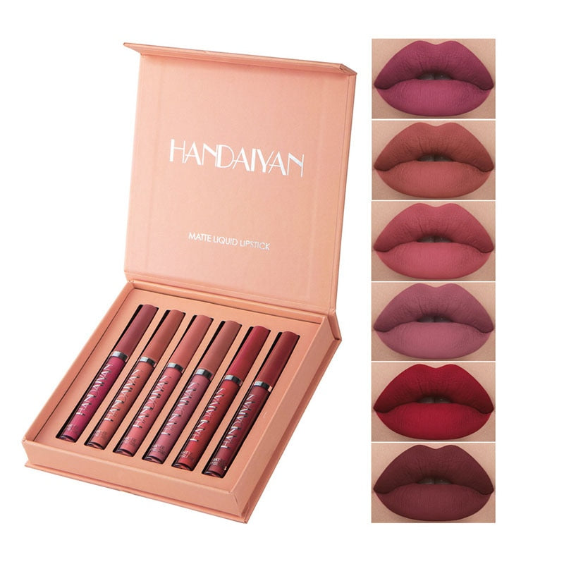 Velvet Matte Liquid Lipstick - Long Lasting, Highly Pigmented, Non-Drying - Perfect for Date Night, Parties & Everyday Wear