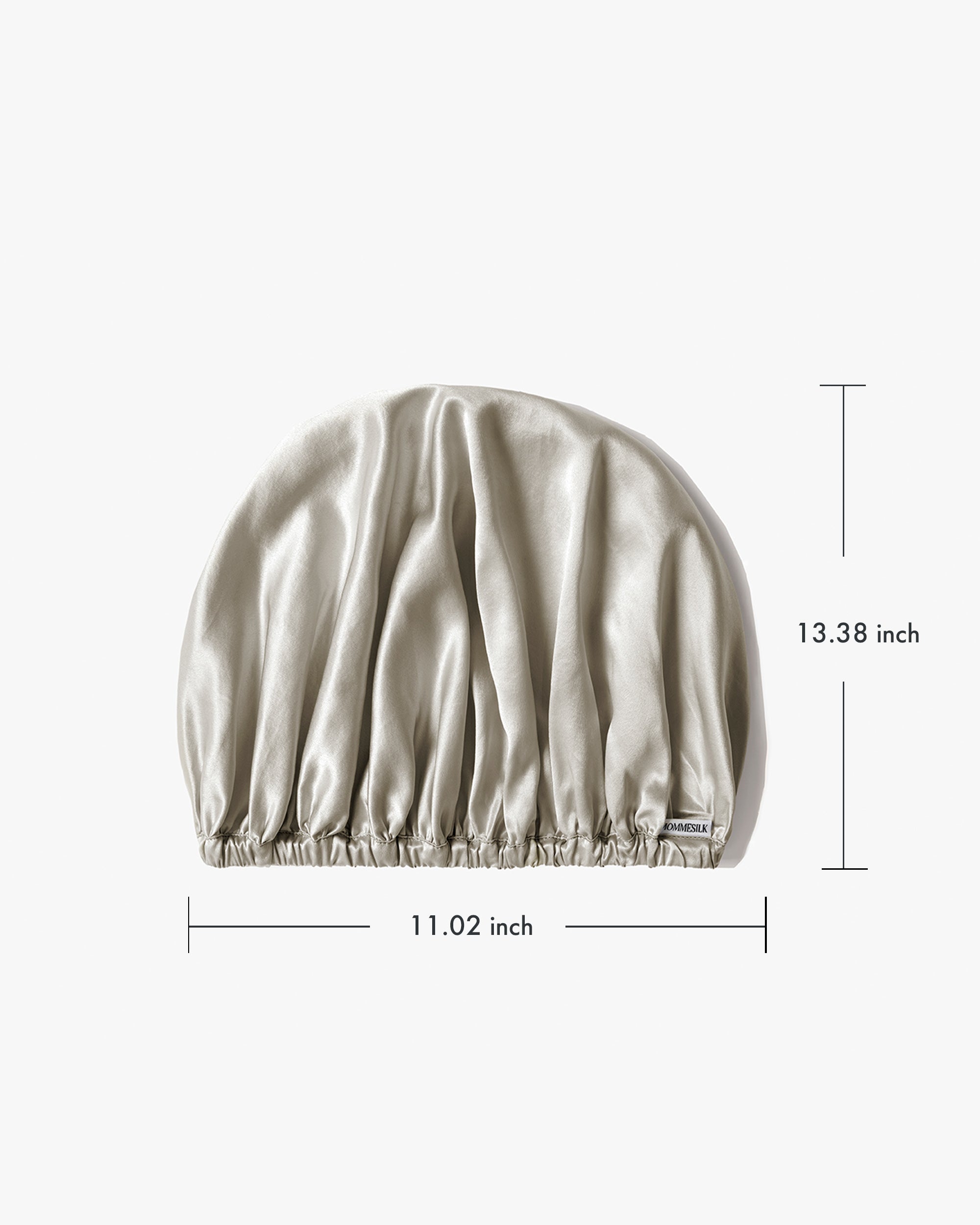 22mm Pure Perfect Fit Silk Hair Cap for Sleeping & Hair Protection - Soft & Breathable Silk Bonnet for Women & Men