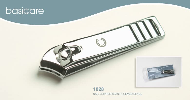 Premium Stainless Steel Nail Clipper Set with Contoured Slant Blades & Laser File - Safe & Easy Nail Trimming for Women, Men & Kids - Perfect for Home, Travel, and Salon Use