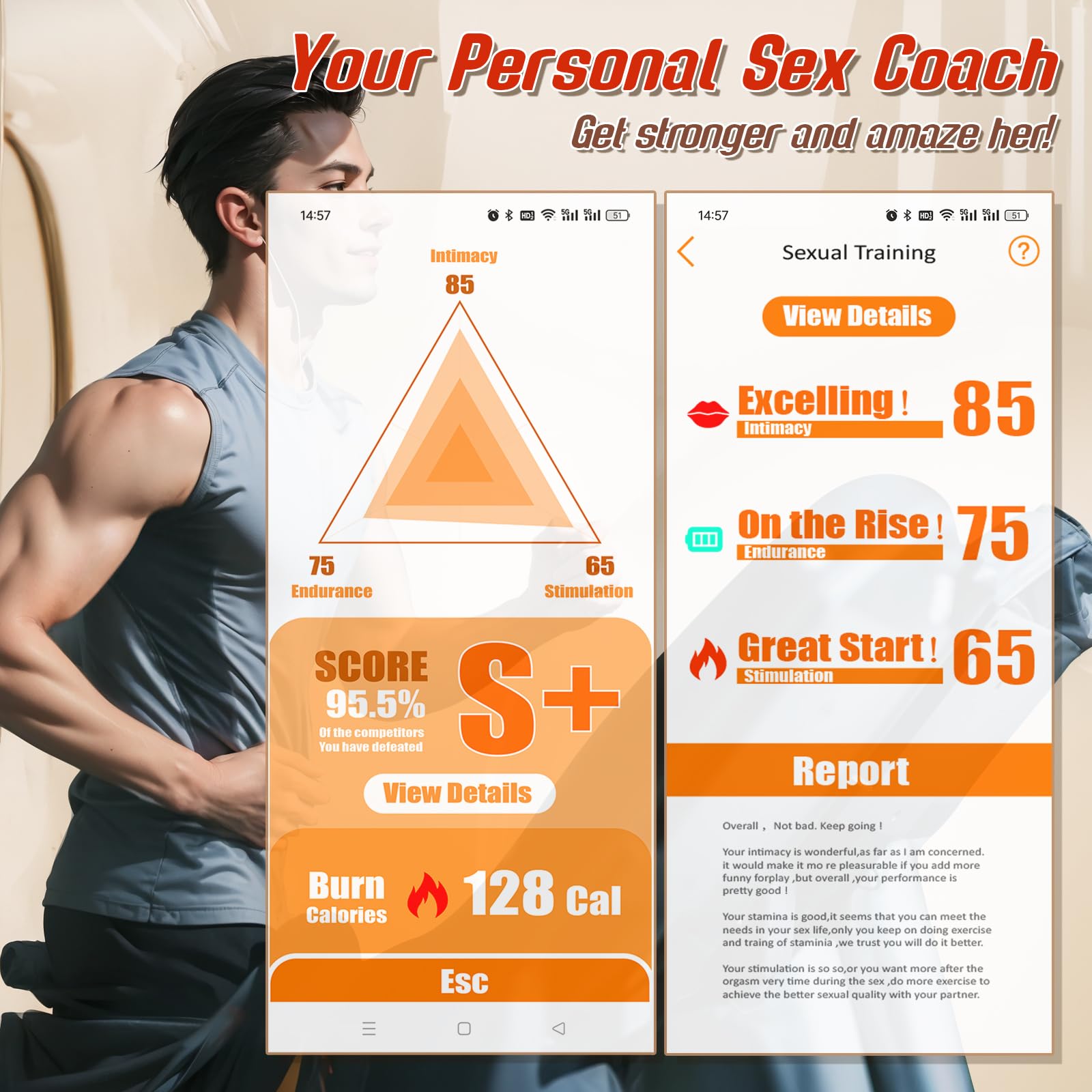 App Controlled Vibrating Cock Ring & Penis Sleeve - Male Vibrator with Remote for Couples, G-Spot & Testicle Stimulation, Erection Enhancer Sex Toy for Men & Women - Perfect for Bedroom Fun & Spicy Date Nights