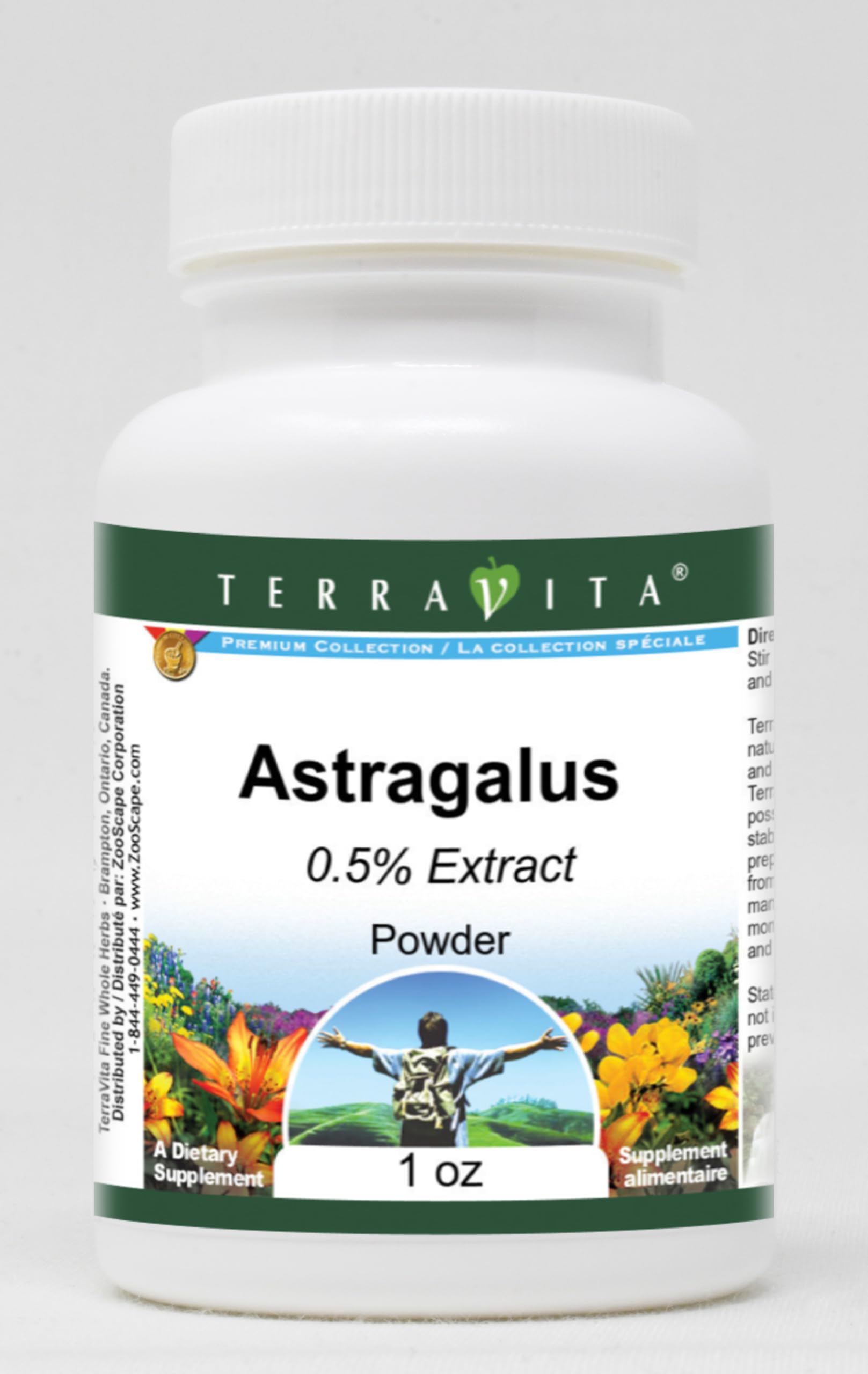 Organic Astragalus Root Powder 0.5% (1 oz) - 2 Pack | Immune Support Supplement | for Tea, Smoothies & Herbal Blends