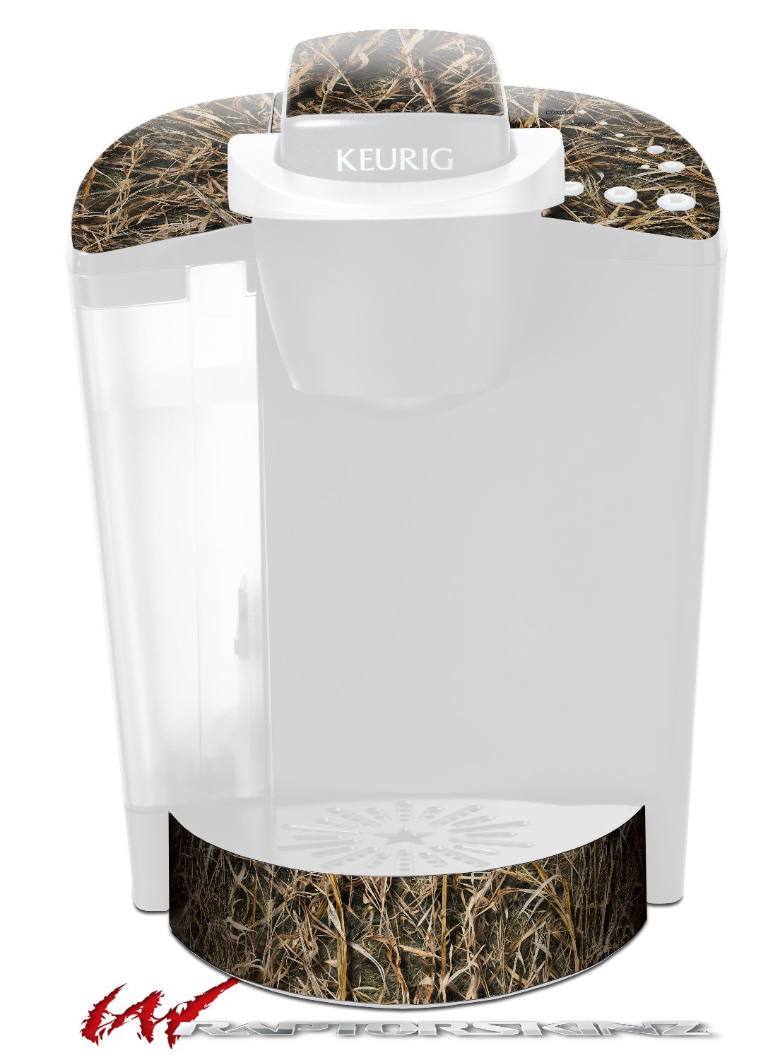 Premium Vinyl Skin Decal Wrap for Keurig K40 Elite Coffee Maker - WraptorCamo Grassy Marsh Camo Design | Custom Fit Protection | Easy to Apply & Remove | Perfect for Home, Office, or RV Use (Coffee Maker Not Included)