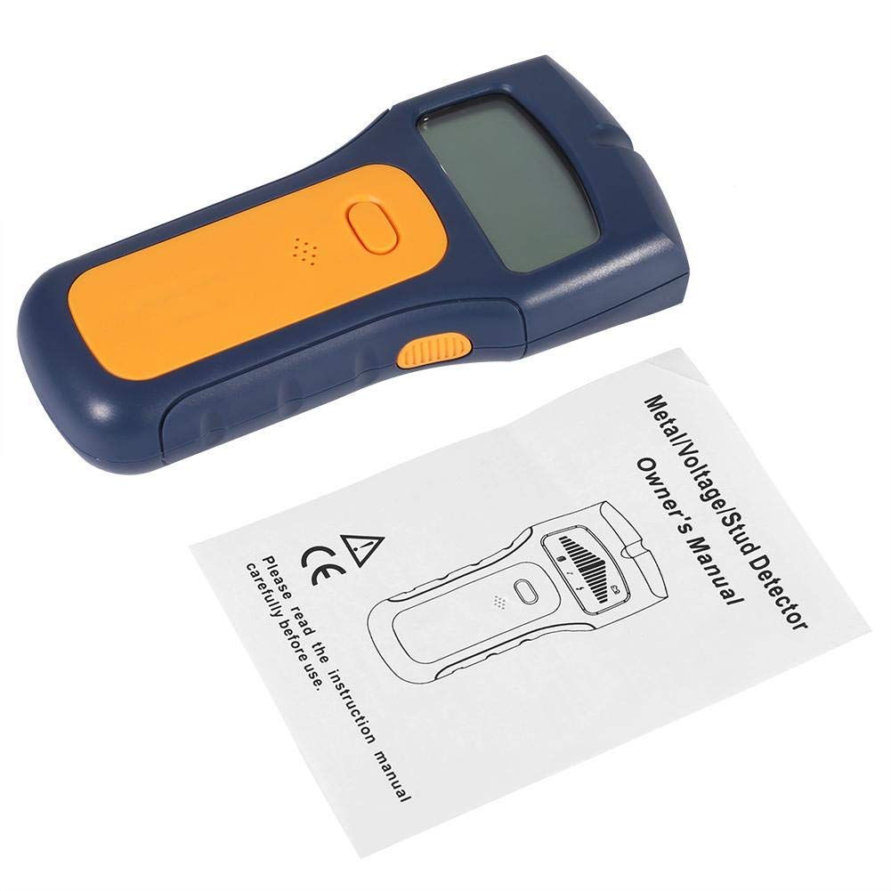 3-in-1 Smart Stud Finder Scanner - Automatic Metal Detector for Wood, Metal Pipes & Live AC Wires - Wall Detector for Home Renovation & DIY Projects