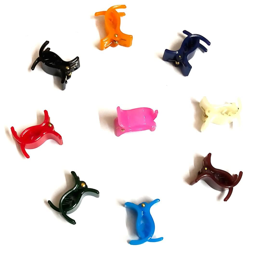 30-Piece Mini Hair Clips Set - Magnoloran Snap Bows, Claw Clips & Barrettes for Toddlers, Girls, Women | Hair Accessories for School, Parties & Daily Styling