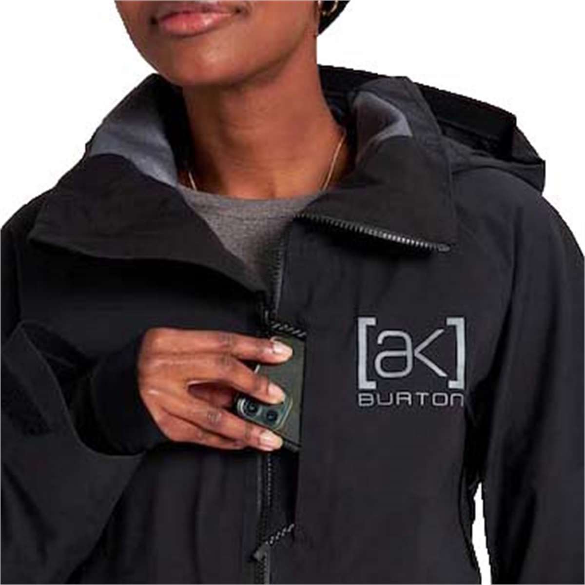Burton Women's AK 3L GORE-TEX Kimmy Stretch Jacket 2024 - Waterproof & Breathable Ski Jacket for Women - Perfect for Snowboarding, Skiing & Winter Outdoor Adventures