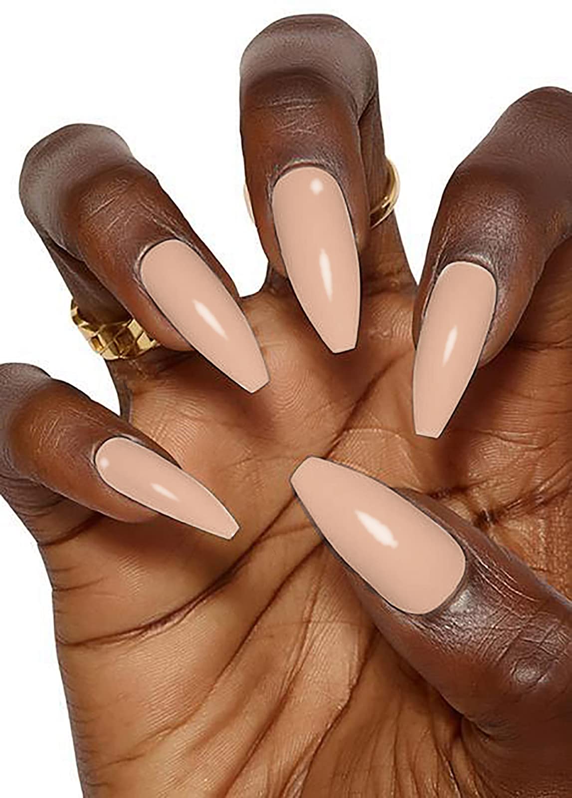 AMAZDIP Nude Pink Dipping Powder - 2oz (56g) for French Nail Art | Salon & DIY Home Manicure Kit | Perfect for Wedding, Party & Everyday Nail Designs