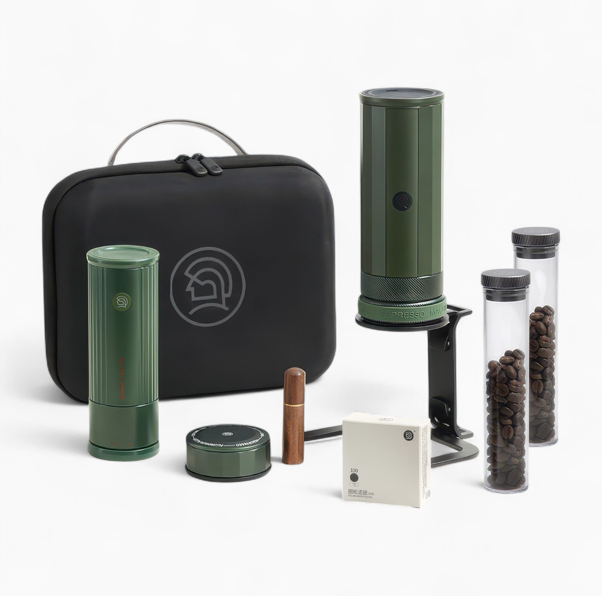 Heropresso 20 Bar Portable Espresso Maker Pro - Compact Manual Coffee Machine for Camping, Travel & Home Use - Perfect for Outdoor Adventures & Office Breaks