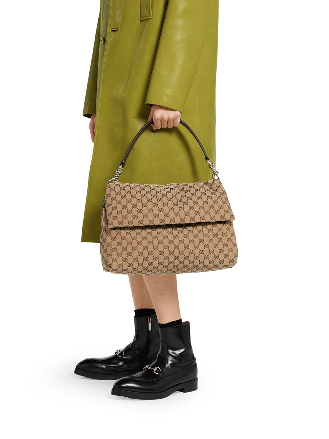 GG Medium Shoulder Bag with Web Detail - Stylish Crossbody Purse for Women, Perfect for Work, Travel & Everyday Use