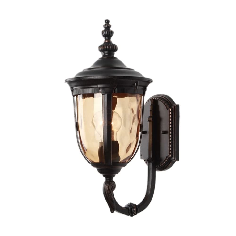 Waterproof Rust-Proof Outdoor Wall Sconce - Modern Aluminum Balcony Light Fixture for Garden, Villa, Corridor & Aisle | Weather-Resistant Indoor/Outdoor Use | Perfect for Patio, Porch, and Entryway Lighting