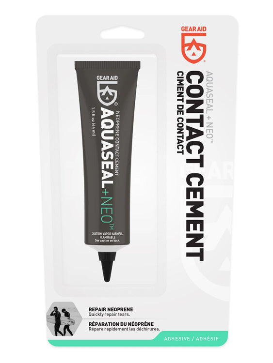 Gear Aid (McNett) Aquaseal Neo Neoprene Cement - Waterproof Adhesive for Wetsuits, Boots & Gear Repair - Perfect for Scuba Diving, Surfing & Outdoor Activities
