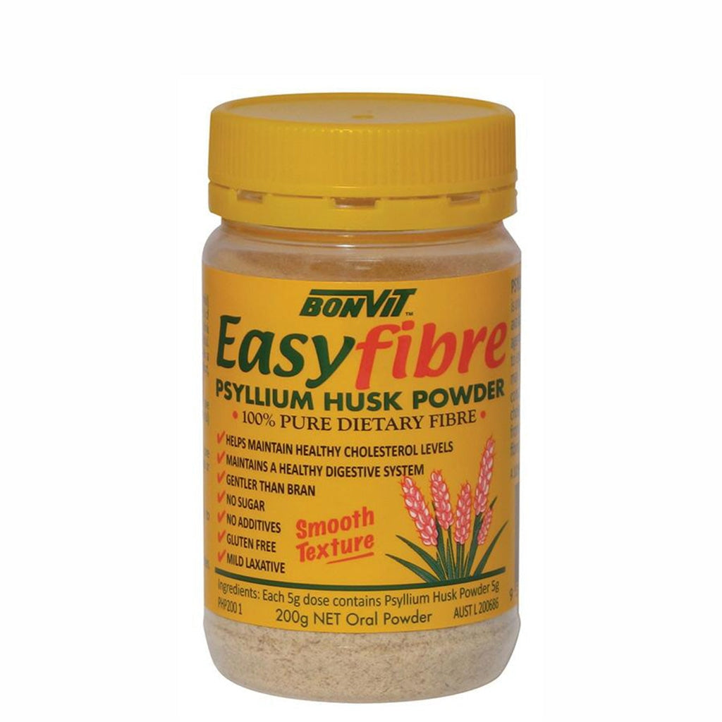Bonvit Psyllium Husk Powder - 100% Natural Easy Fiber Supplement for Digestive Health | Supports Weight Loss & Gut Cleansing | Ideal for Smoothies, Baking & Daily Wellness