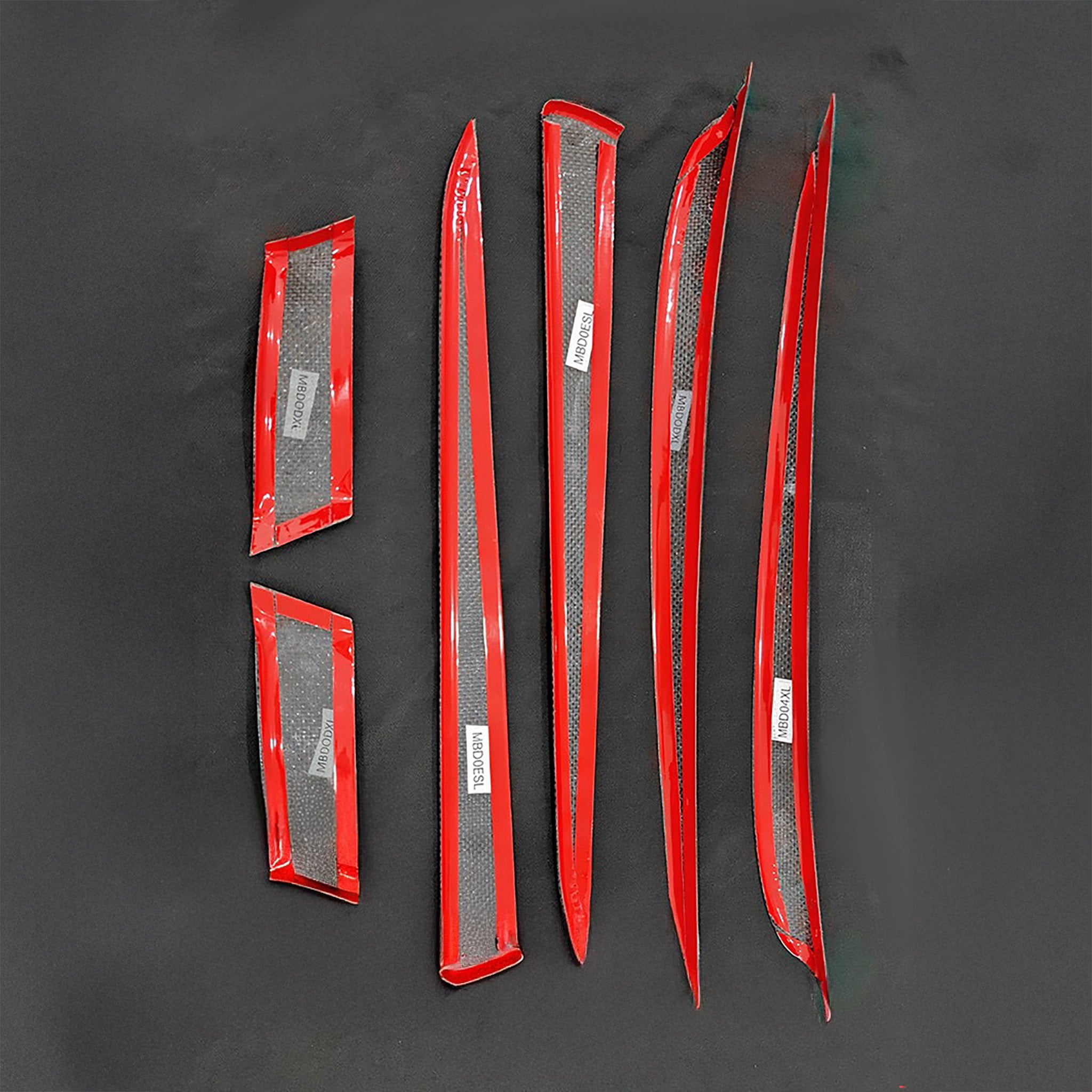 Premium Real Carbon Fiber Interior Door Trim Kit for Tesla Model S/X - OEM Fit & Plaid Compatible | Upgrade Your Tesla's Luxury Interior for Daily Driving & Car Shows