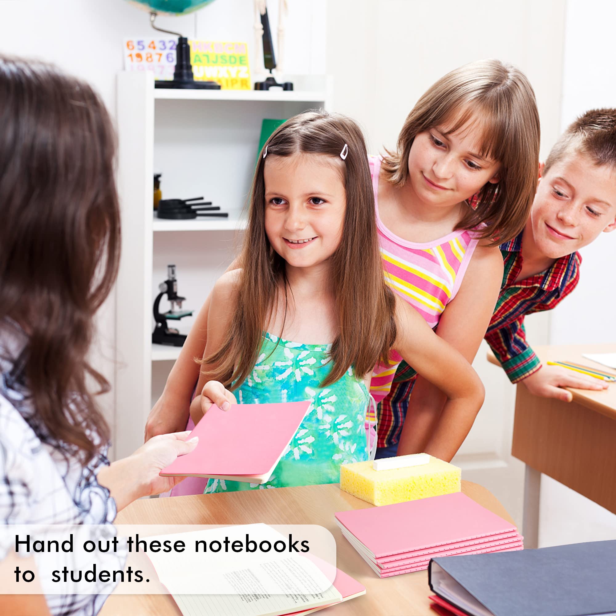 36 Pack Soft Cover Lined Notebooks - A5 Size (8.2