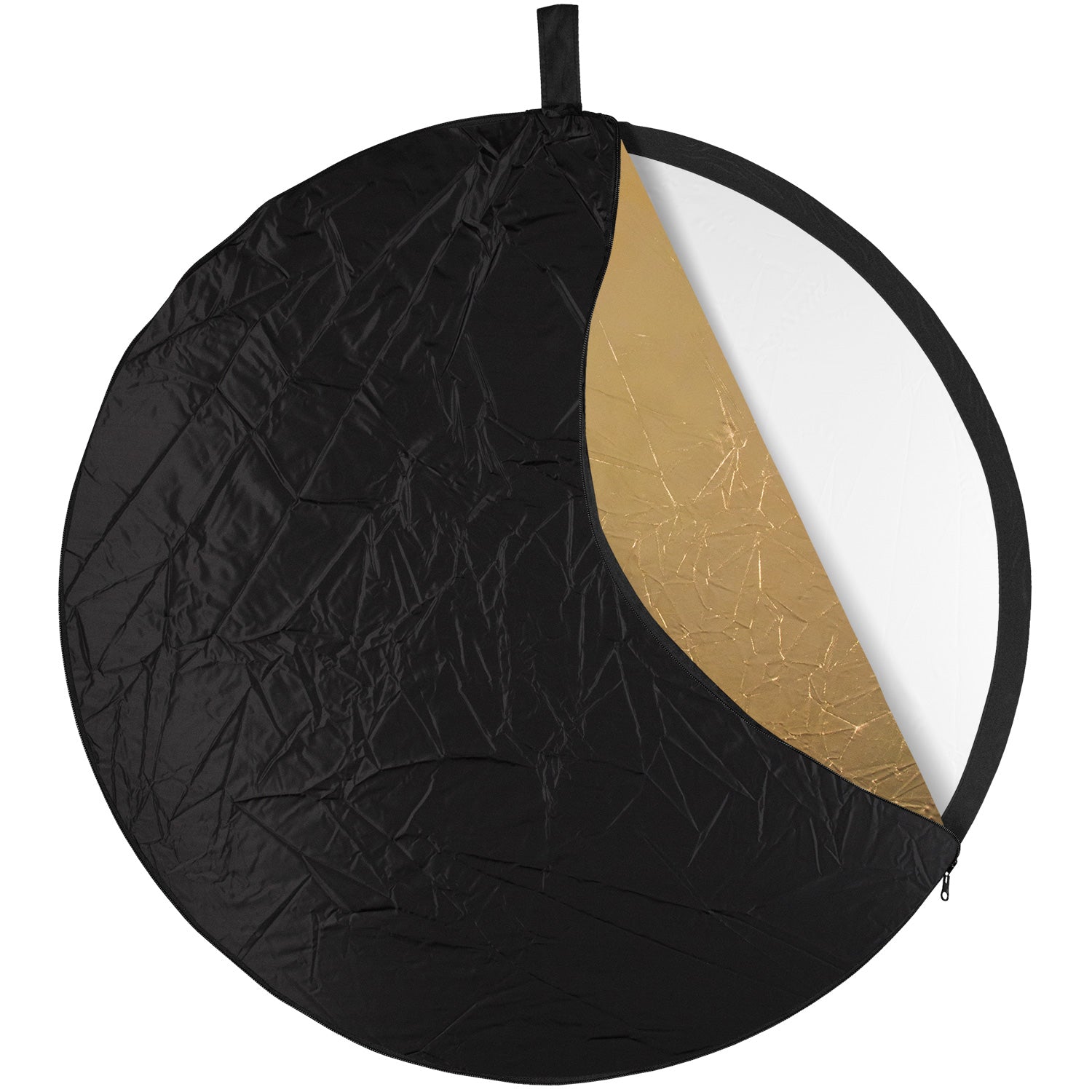 5-in-1 Collapsible Photography Light Reflector with Gold/Silver/White/Black/Translucent Surfaces - 30