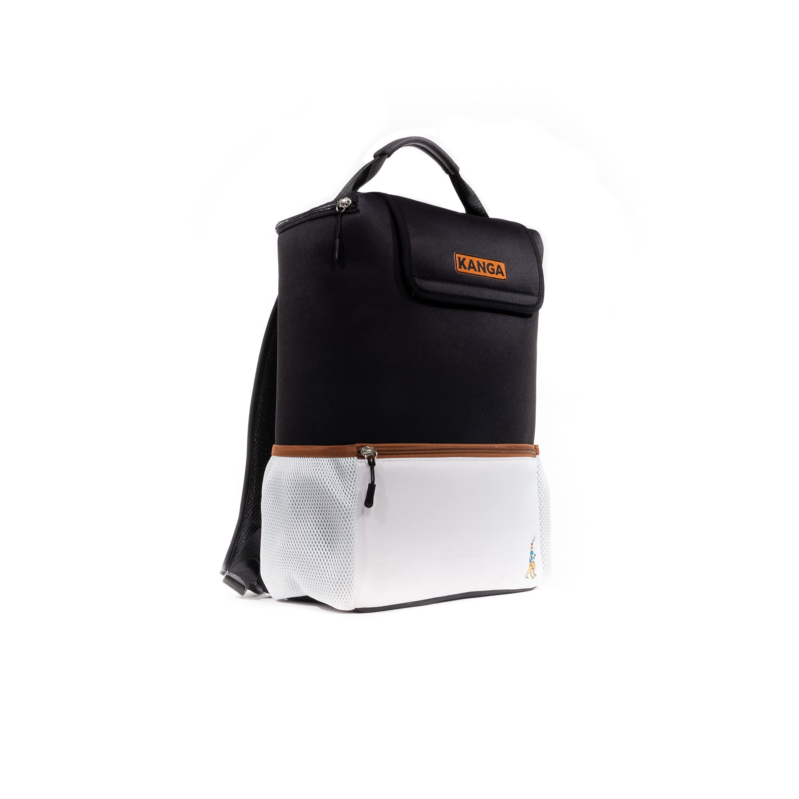 Kanga Insulated Cooler Backpack - Leak Proof 24 Can Beer & Seltzer Cooler Bag with Durable Pouch - Perfect for Camping, Beach, Picnics & Outdoor Adventures