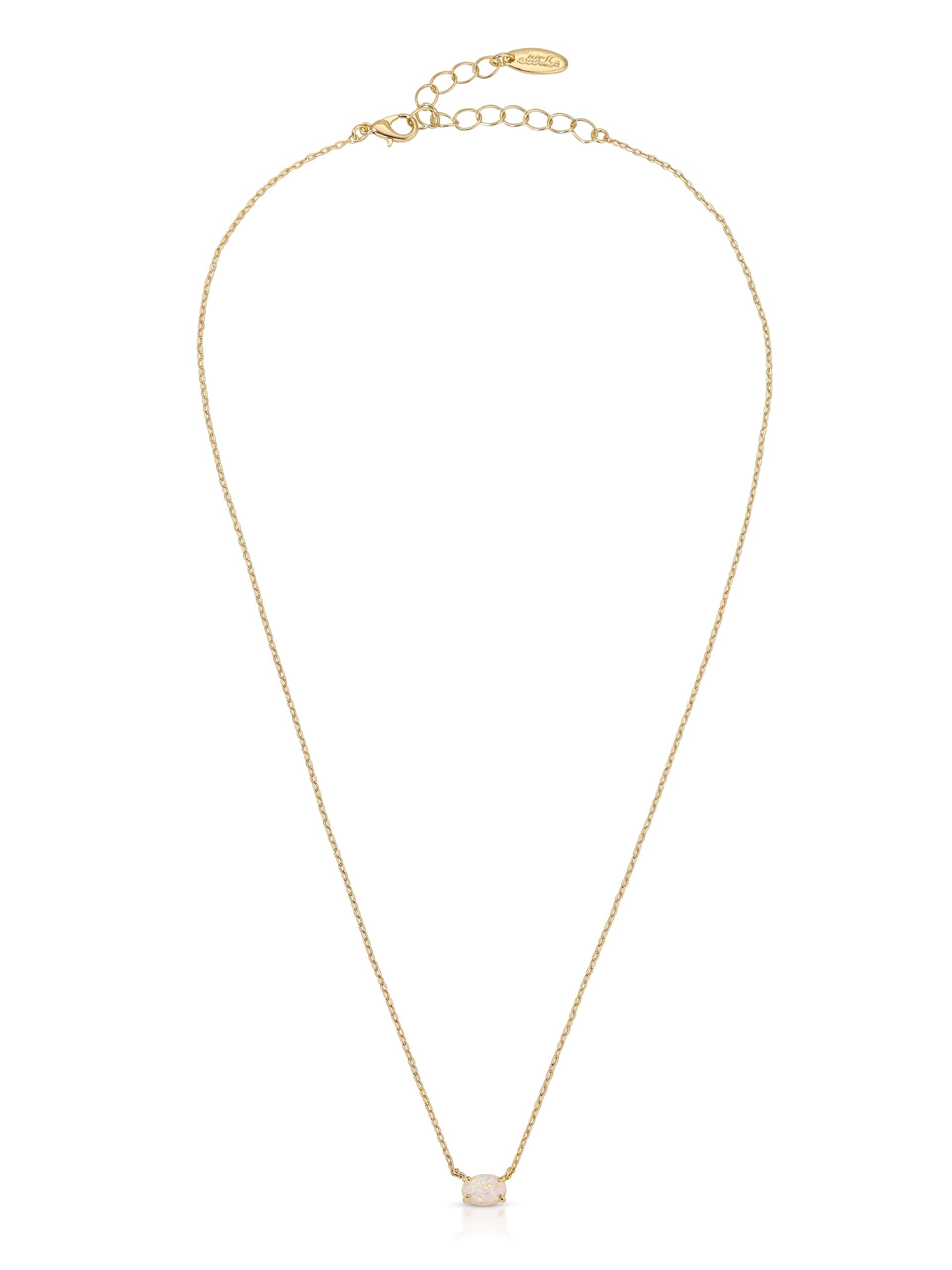 Layered Opal Lariat Necklace Set of 3 - Elegant Stackable Necklaces for Women, Perfect for Weddings, Parties & Everyday Wear