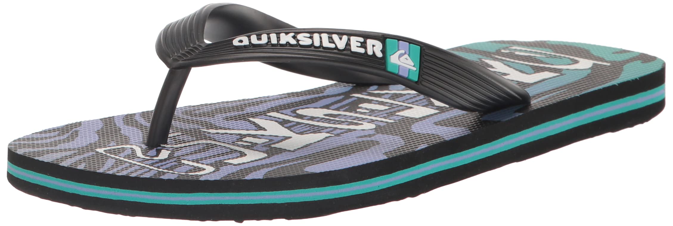 Quiksilver Boys Molokai Art Youth Sandals - Comfortable Beach & Water Sports Sandals for Kids