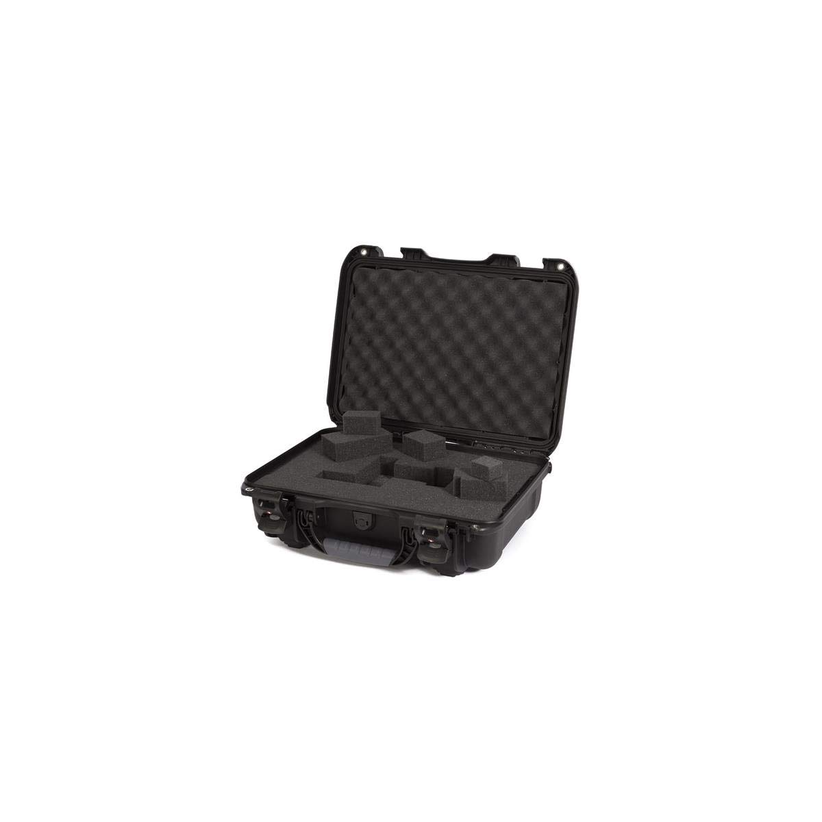 Nanuk 923 Waterproof Hard Case with Foam Insert | TSA Approved Travel Lock | Durable Black Protective Case | Made in Canada | Perfect for Travel, Photography & Equipment Storage