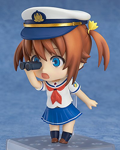 Good Smile High School Fleet Misaki Nendoroid Action Figure - Cute Anime Collectible for Display & Photography - Perfect for Anime Fans, Shelf Decor, and Gift Giving