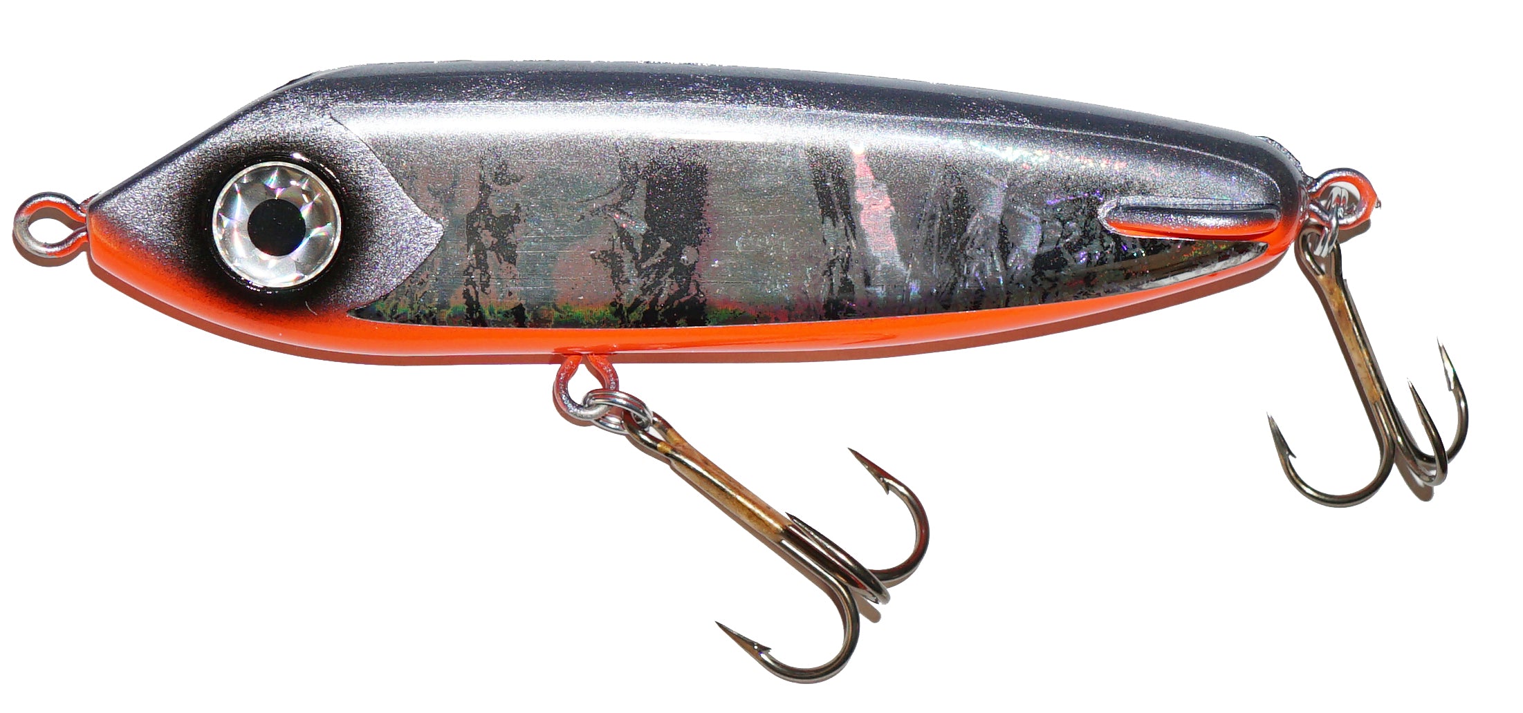Drifter 6 Hellhound Glide Bait Fishing Lure - Premium Flash Series for Bass & Saltwater Fishing - Perfect for Topwater Strikes & Trophy Catches