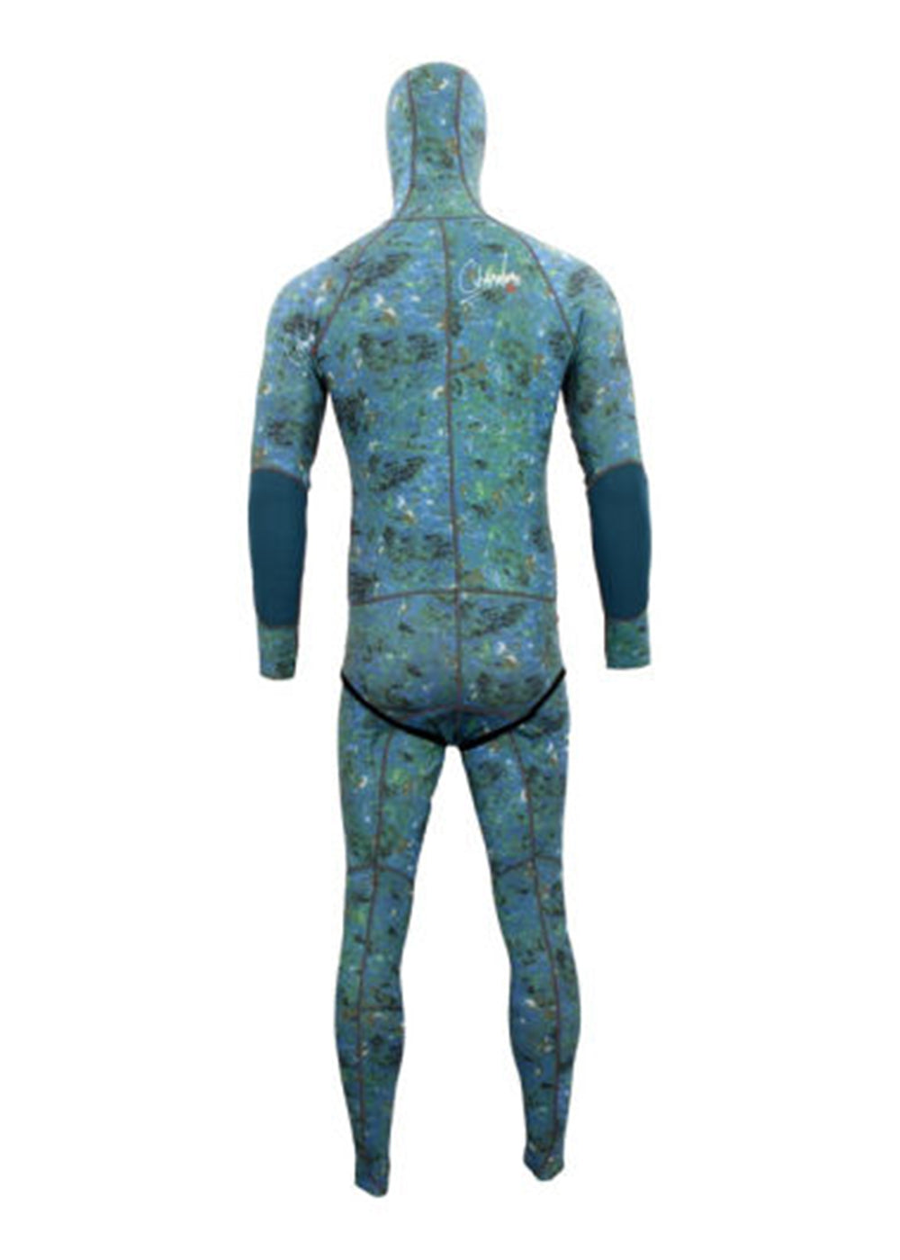 Ocean Hunter Men's Chameleon Extreme 3mm Lined 2-Piece Wetsuit - Premium Neoprene Scuba Diving & Snorkeling Gear for Warm Water Adventures