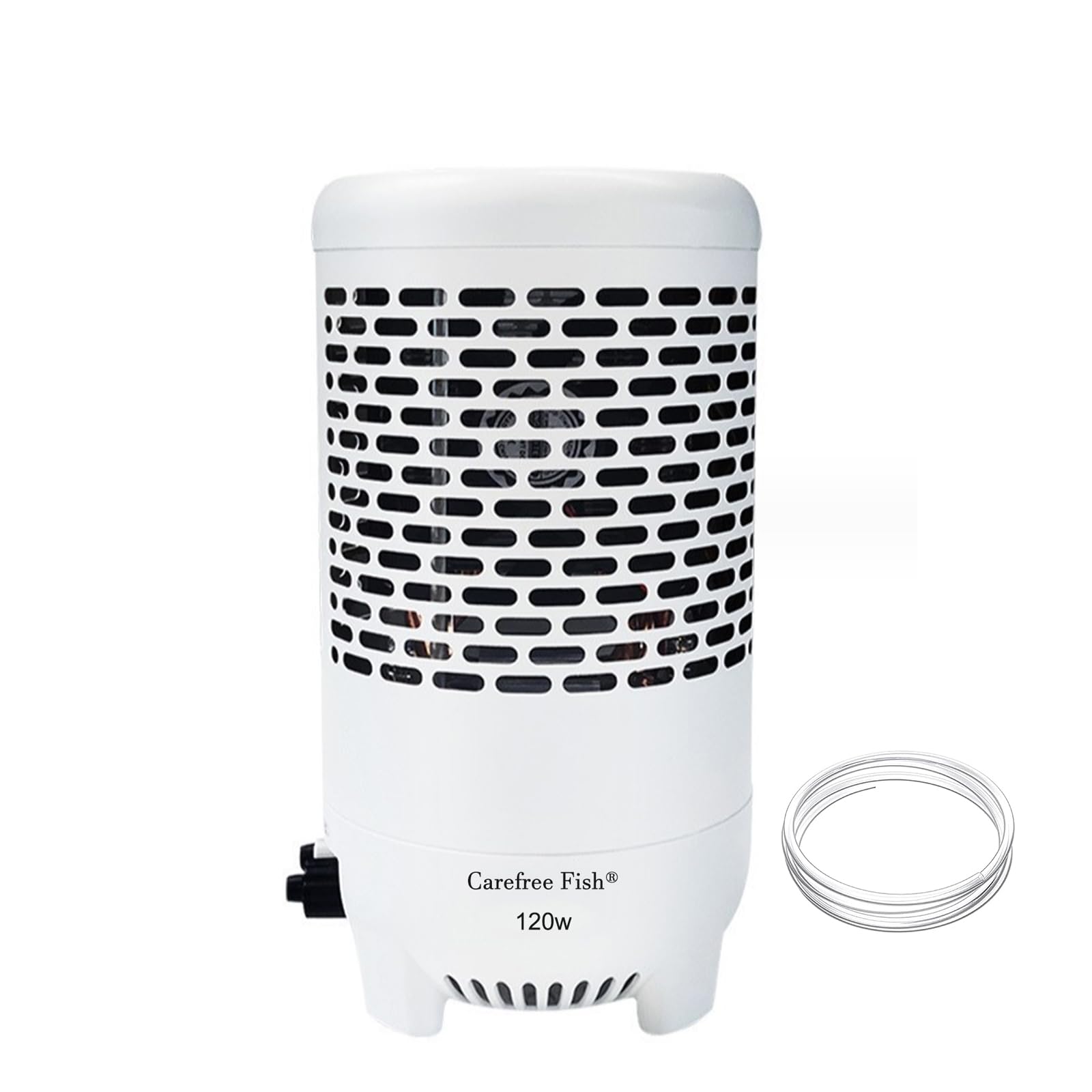 120W Aquarium Water Chiller for 12 Gallon Fish Tank - 250W Heater for 50 Gallon Aquarium - Ultra Quiet & Compact Cooling System for Home/Office Fish Tanks - Perfect for Tropical Fish, Coral Reefs & Marine Life