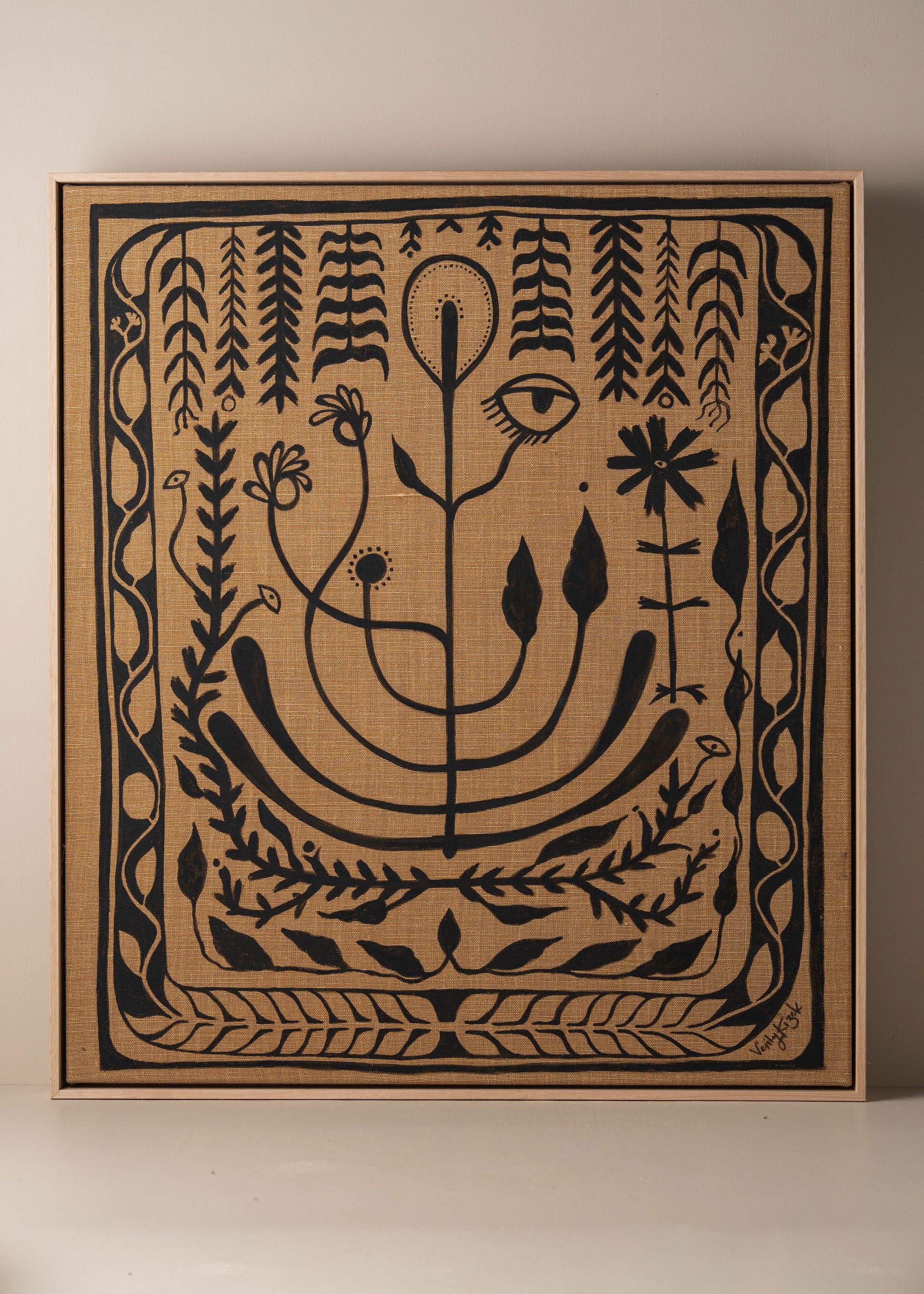 The Watchful Garden 2 | Original Artwork for Home & Office Decor | Perfect for Living Rooms, Bedrooms & Workspaces