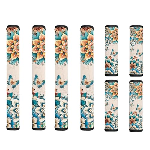 Boho Flower Butterfly