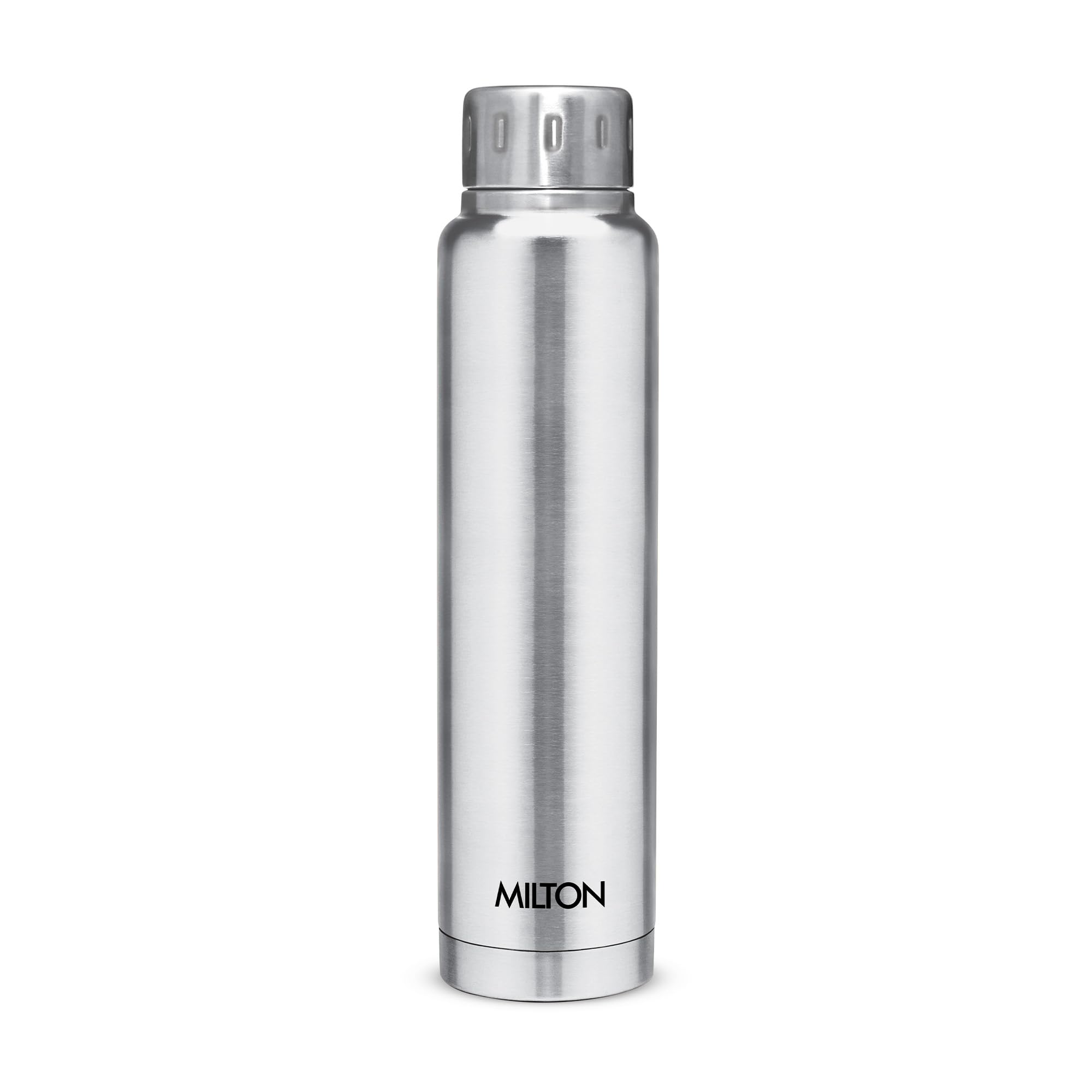**Milton Elfin 500 Thermosteel 24-Hour Hot & Cold Water Bottle, 500ml, Silver – Leakproof, Portable Stainless Steel Flask for Office, Hiking, Trekking, Travel, Gym, Home & Kitchen Use**    *(Perfect for keeping drinks hot/cold during work, outdoor adventures, workouts, or daily hydration at home!)*