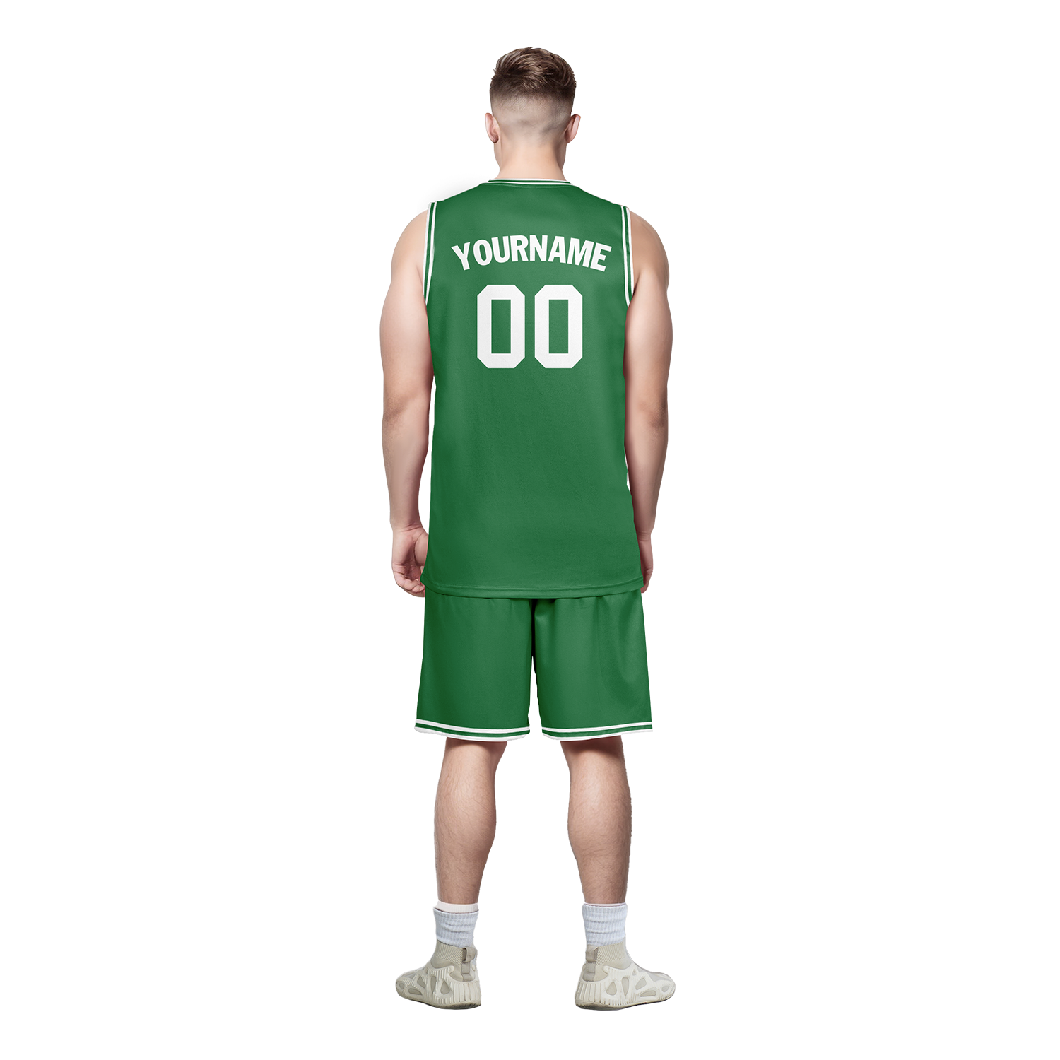 Custom Green Classic Style Basketball Jersey BBJ01 - High-Quality Sports Uniform for Men & Women - Perfect for Team Games, Training, and Fan Apparel