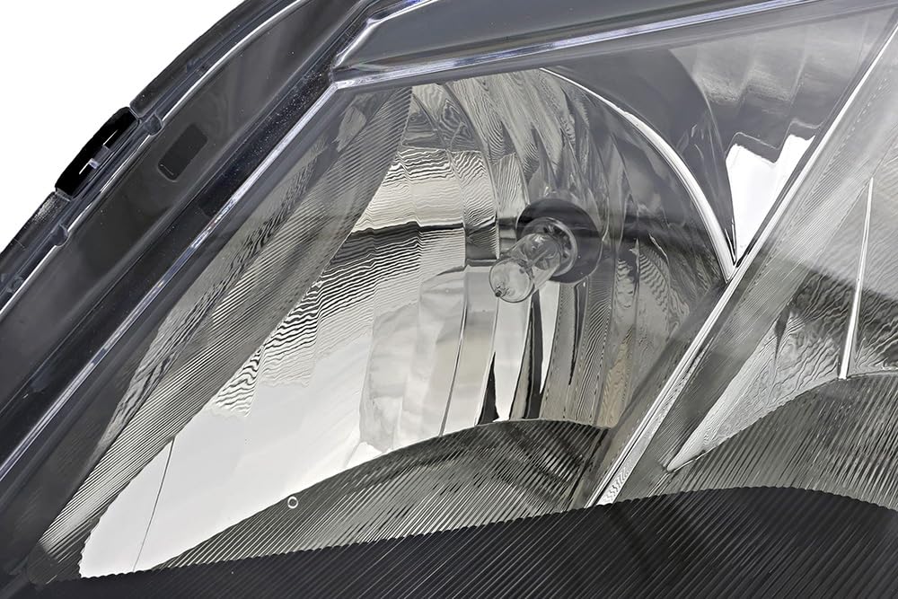 2014-2015 Honda Civic Coupe Halogen Headlight Assembly Set - Driver & Passenger Side Replacement Lamps | Perfect for Night Driving, Foggy Conditions & Vehicle Restoration Projects